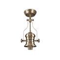 Lucinda Frame Only Pendant, 1 x E27, Antique Brass additional 4