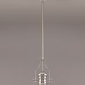 Lucinda Frame Only Pendant, 1 x E27, Polished Nickel additional 2