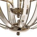 Christina Medium Round Pendant, 3 Light E27, Polished Nickel additional 11