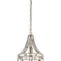 Christina Teardrop Pendant, 1 Light E27, Polished Nickel additional 3
