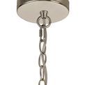 Christina Teardrop Pendant, 1 Light E27, Polished Nickel additional 11