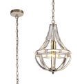 Christina Teardrop Pendant, 1 Light E27, Polished Nickel additional 12