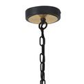 Gale Pendant, 6 x E14, Black/Gold additional 11