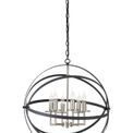 Gale Pendant, 6 x E14, Anthracite/Satin Nickel additional 5