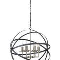 Gale Pendant, 6 x E14, Anthracite/Satin Nickel additional 7