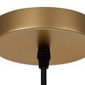 Brenda Dome Pendant, 1 x E27, Painted Gold additional 10