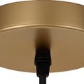 Brenda Shallow Pendant, 1 x E27, Painted Gold additional 10