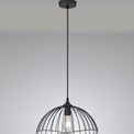 Brenda Dome Pendant, 1 x E27, Graphite additional 2