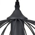 Brenda Dome Pendant, 1 x E27, Graphite additional 7