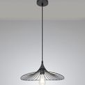 Brenda Shallow Pendant, 1 x E27, Graphite additional 1