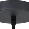 Brenda Shallow Pendant, 1 x E27, Graphite additional 9