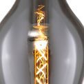 Zelda Pendant 17cm Round, 1 x E27, Chrome &amp; Smoke additional 6