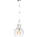 Zelda Pendant 28cm Round, 1 x E27, Chrome &amp; Clear additional 6