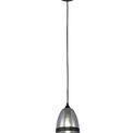 Kerry Pendant 15cm Cone, 1 x E27 (Max 20W), Matt Black &amp; Smoke additional 3