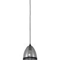 Kerry Pendant 20cm Cone, 1 x E27 (Max 20W), Matt Black &amp; Smoke additional 4