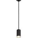 Sienna 1 Light 11cm Pendant Light GU10, Sand Black/Acrylic Ring additional 3