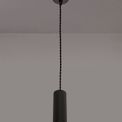 Sienna 1 Light 20cm Pendant Light GU10, Sand Black additional 2