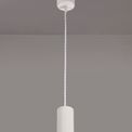 Sienna 1 Light 11cm Pendant Light GU10, Sand White/Acrylic Ring additional 2