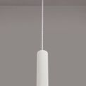 Sienna 1 Light 30cm Pendant Light GU10, Sand White/Acrylic Ring additional 1
