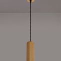 Sienna 1 Light 20cm Pendant Light GU10, Champagne Gold additional 1
