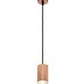 Sienna 1 Light 11cm Pendant Light GU10, Rose Gold/Acrylic Ring additional 2