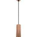 Sienna 1 Light 30cm Pendant Light GU10, Rose Gold/Sand Black additional 4