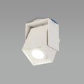 Diana Adjustable Square Spotlight, 1 Light GU10, Sand White, Cut Out: 62mm additional 1