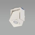 Diana Adjustable Square Spotlight, 1 Light GU10, Sand White, Cut Out: 62mm additional 2