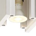 Ivy Square Ceiling, 1 x GU10 (Max 25W), White Paintable Gypsum additional 7