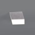 Petra Spotlight 9cm Square 1 x 10W LED, 3000K, 700lm, Satin Aluminium, additional 1