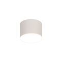 Petra Rounded Sand White Spotlight - 10.5cm 1 x 10W LED, 3000K, 700lm additional 10
