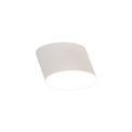 Petra Rounded Sand White Spotlight - 10.5cm 1 x 10W LED, 3000K, 700lm additional 5