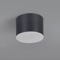 Petra Spotlight 10.5cm Round 1 x 10W LED, 3000K, 700lm, Sand Anthracite, additional 4