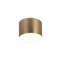Petra Spotlight 10.5cm Round 1 x 10W LED, 3000K, 700lm, Satin Gold, additional 10