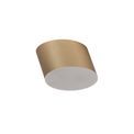 Petra Spotlight 10.5cm Round 1 x 10W LED, 3000K, 700lm, Satin Gold, additional 9
