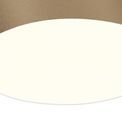 Petra Spotlight 10.5cm Round 1 x 10W LED, 3000K, 700lm, Satin Gold, additional 6