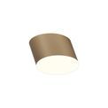 Petra Spotlight 10.5cm Round 1 x 10W LED, 3000K, 700lm, Satin Gold, additional 5