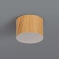 Petra Spotlight 10.5cm Round 1 x 10W LED, 3000K, 700lm, Pine Wood, additional 4