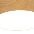 Petra Spotlight 10.5cm Round 1 x 10W LED, 3000K, 700lm, Pine Wood, additional 6