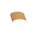 Petra Spotlight 10.5cm Round 1 x 10W LED, 3000K, 700lm, Pine Wood, additional 5
