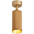 Sienna Surface Mounted Spot Light, 1 x GU10, Champagne Gold additional 10