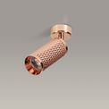 Sienna Surface Mounted Spot Light, 1 x GU10, Rose Gold additional 2