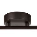 Naomi 4 Light Linear Bar Spotlight E14, Oiled Bronze/Polished Chrome/Amber additional 9