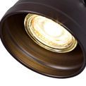 Tatum 1 x GU10 (Max 10W LED), Oiled Bronze/Polished Chrome Adjustable Switched Spotlight additional 6