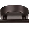 Tatum Adjustable Linear Bar Spotlight, 4 x GU10 (Max 10W LED), Oiled Bronze/Polished Chrome additional 7