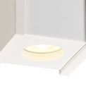 Ivy 1 Light Square Ceiling GU10, White Paintable Gypsum With Matt White Cover additional 8