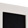 Ivy 1 Light Square Ceiling GU10, White Paintable Gypsum With Matt Black Cover additional 9