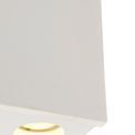Ivy 2 Light Rectangular Ceiling GU10, White Paintable Gypsum With Matt White Cover additional 9