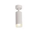 Sienna 1 Light Surface Mounted Spotlight GU10, Sand White/Acrylic Ring additional 7