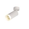 Sienna 1 Light Surface Mounted Spotlight GU10, Sand White/Acrylic Ring additional 5
